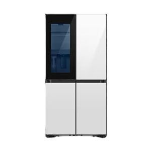 Samsung 704l White Bespoke French Door Fridge With Bespoke See-Thru Door