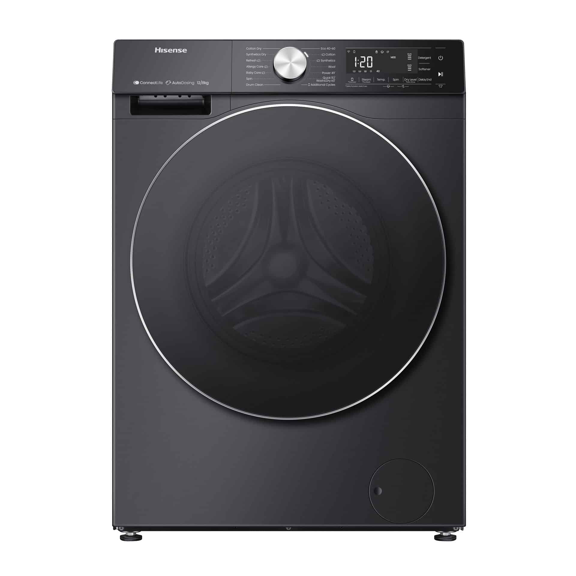 HISENSE 12/8KG WASHER DRYER