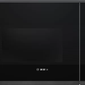 Bosch 25Litre Series 6 (Black) Built-In Microwave With Grill