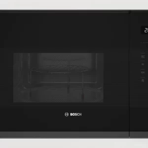 Bosch 25Litre Series 6 (Black) Built-In Microwave With Grill