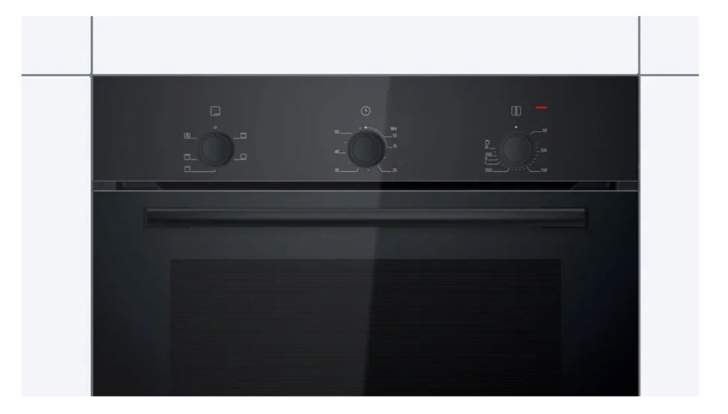 BOSCH 60CM SERIES 2 (BLACK) BUILT IN ELECTRIC OVEN - Image 3