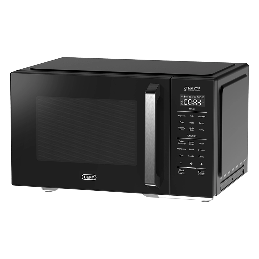 Defy 27Litre Black Microwave with Air Fryer - Image 2