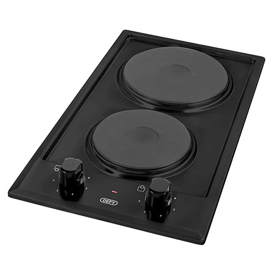 Defy 30cm 2 Plate Ceramic Hob Solid Metal Slimline - Image 2
