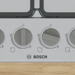 Bosch 60cm Series 2 Gas Hob – Stainless Steel