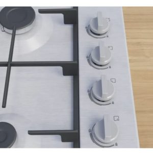 Bosch 60cm Series 2 Gas Hob – Stainless Steel
